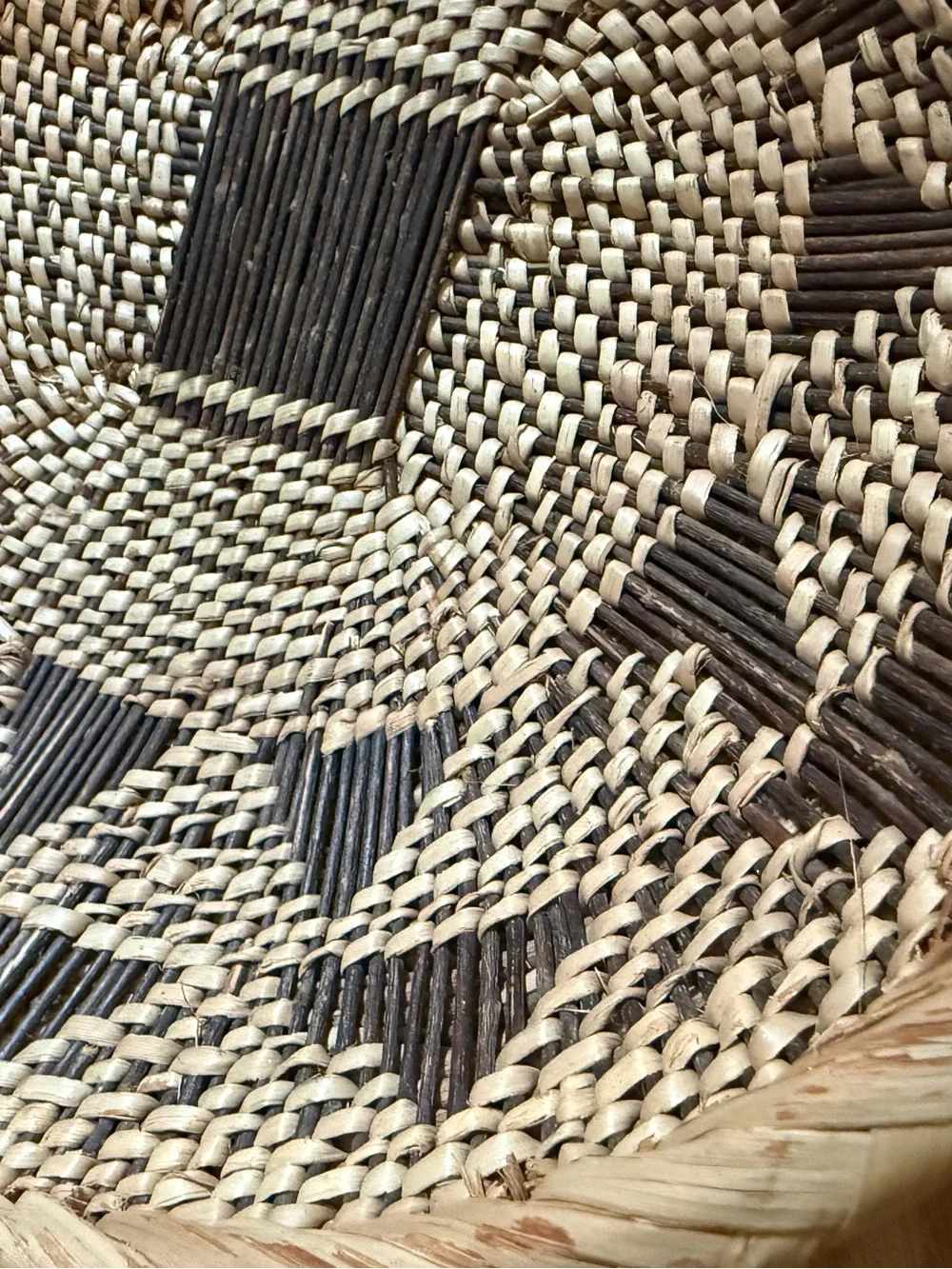 Tonga Binga basket from the Binga district in Zimbabwe and southern Zambia